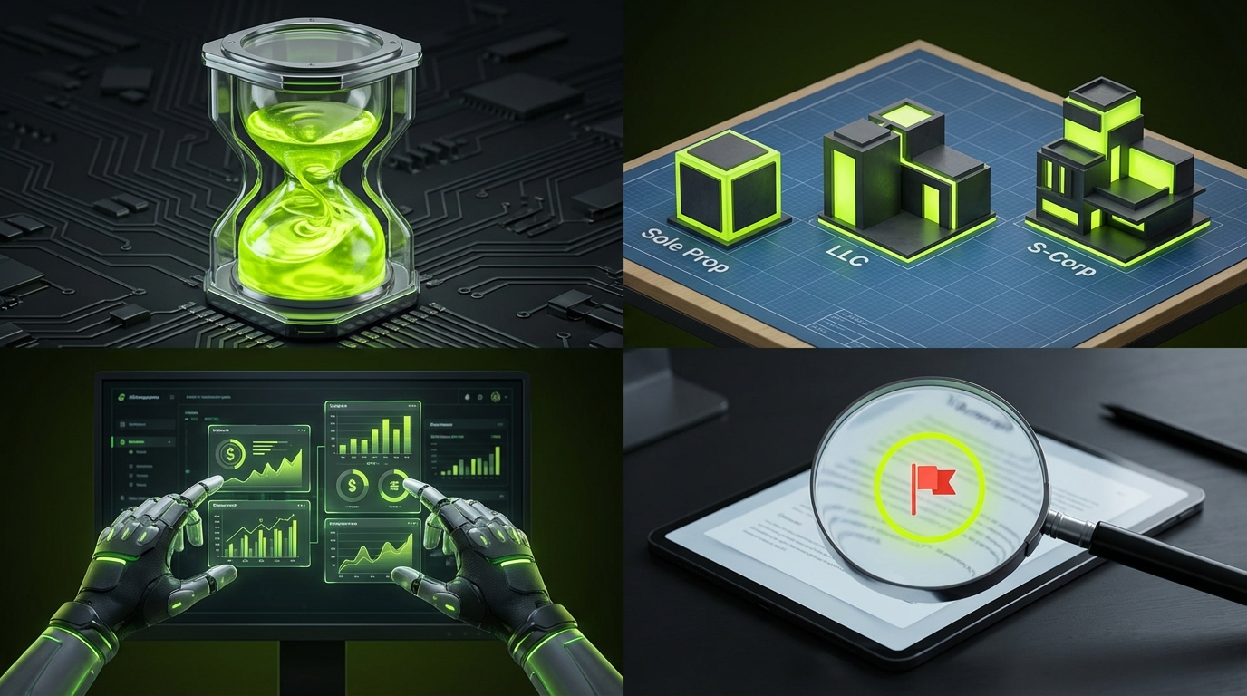 LLC vs S-Corp vs Sole Prop: Which Entity is Right for You?